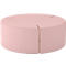 NowyStyl poef Tri.Ply L, modulair, blazerstof, ø 115 cm, roze