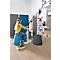 NowyStyl poefset Versi, 3 poefs inclusief tafel, blauw/donkergrijs/lichtgrijs/wit