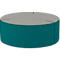 NowyStyl Pouf Tri.Ply L, modulable, tissu blazer, ø 115 cm, gris/pétrole