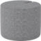 NowyStyl Pouf Tri.Ply S, modulable, tissu blazer, ø 55 cm, gris