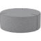 NowyStyl Sitzpouf Tri.Ply L, modular, Blazer-Stoff, ø 115 cm, grau