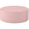 NowyStyl Sitzpouf Tri.Ply L, modular, Blazer-Stoff, ø 115 cm, rosa
