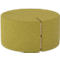 NowyStyl Sitzpouf Tri.Ply M, modular, Blazer-Stoff, ø 85 cm, gelb