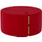NowyStyl Sitzpouf Tri.Ply M, modular, Blazer-Stoff, ø 85 cm, rot
