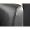 NowyStyl Zweisitzer-Sofa CLUB DUO, Kunstleder (100% Polyester), voll gepolstert, Sitzhöhe 455 mm, grau