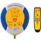 Oefen- en trainingsdefibrillatorset voor HeartSine PAD350, 6 scenario's, tas, 2 paar reserve elektroden, oplader