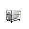 Offre complète : chariot de transport mobile et 10 tables hautes, tables pliantes 