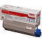 OKI 43872307 Toner cyan, original