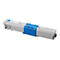 OKI - cyan - original - cartouche de toner
