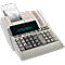 Grey Olympia calculator with paper output, green display with numbers, and buttons.