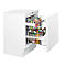 Onderbouw-flessenkoelkast KM 141 FL2, voor flessen tot 0,5 l, B 600 x D 600 x H 820-880 mm