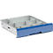 Onderdelenbakken onderzijde verso, voor laden, set van 15 bakken, voor fronthoogte 100/125 mm, B 525 x D 550 x H 77 mm, plaatstaal