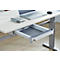Onderkastlade OrgaWork, soft-close, afsluitbaar, B 430 x D 410 H 70 mm, wit