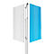 Onderstel voor whiteboardsysteem Skin, voor whiteboards met afmeting 1000 x 1500 mm, met wielen