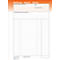 Oneco Rechnungen, A5, orange/weiss, 5 Blocks