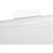 Onglets transparents pour dossiers suspendus PP, 10 p.