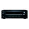 Schwarzer Onkyo Stereo-Receiver TX-8220 mit Display, großem Lautstärkeregler und diversen Bedienknöpfen.