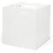 Opbergbox Berlin, van stevige spaanplaat, 340 mm, wit