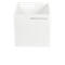 Opbergbox Berlin, van stevige spaanplaat, 340 mm, wit