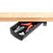 Opbergdoos onderbouw draaiende lade SWING draaibaar, zwart