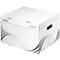 Opbergdozen easyboxx - gerecycled karton - L formaat - B 433 x D 364 x H 263 mm - wit - 10 stuks