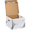 Opbergdozen easyboxx - gerecycled karton - M formaat - B 367 x D 325 x H 263 mm - wit - 10 stuks