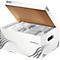 Opbergdozen easyboxx - gerecycled karton - S formaat - B 355 x D 252 x H 193 mm - wit - 10 stuks