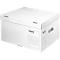 Opbergdozen Infinity - 6104 - karton - L formaat - B 420 x D 350 x H 265 mm - wit - 10 stuks