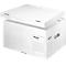Opbergdozen Infinity - 6104 - karton - L formaat - B 420 x D 350 x H 265 mm - wit - 10 stuks