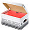 Opbergdozen Solid Box - S 6117 - FSC gerecycled karton - B 265 x D 370 x H 195 mm - wit - 10 stuks