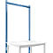 Opbouwframe, Basistafel SPECIAAL werktafel-/werkbanksysteem UNIVERSAL/PROFI, 1250 mm, briljantblauw<br/>
