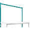 Opbouwframe, Basistafel SPECIAAL werktafel-/werkbanksysteem UNIVERSAL/PROFI, 2000 mm, waterblauw