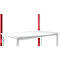 Opbouwframe, laag, Basistafel SPECIAAL werktafel-/werkbank UNIVERSAL/PROFI, robijnrood