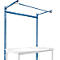 Opbouwframe met giek, Basistafel SPECIAAL werktafel-/werkbank UNIVERSAL/PROFI, 1500 mm, briljantblauw