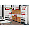 Open kast Dante®, stellingsectie, H 1900 x B 800 mm, achterwand, wit