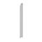 Open kast Dante®, zijwand, voor archiefrekken zonder achterwand, H 2250 mm, wit
