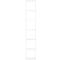 Open kast Pombal, 6 ordnerhoogten, uitbreidbaar, breedte 400 mm, wit