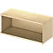 Open opzetkast TETRIS WOOD - B 1000 x D 421 x H 400 mm - 1 OH - ahorn decor - ons merk Schäfer Shop Genius