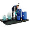 Oprijplaat, voor PE-lekbak HD, draagvermogen 300 kg, 1260 x 800 x 180 mm