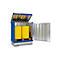 Opslag van gevaarlijke stoffen Safe Master, type SM 2, capaciteit 2 x 200 l vaten staand, WGK 1-3 gegalvaniseerd + gelakt
