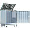 Opslag van gevaarlijke stoffen Safe Master, type SM 2, capaciteit 2 x 200 l vaten staand, WGK 1-3 gegalvaniseerd