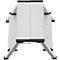 Opstapladder Hailo D60 StandardLine, 2 x 2 treden, tot 150 kg, opvouwbaar, antislipvoeten, aluminium &amp; kunststof, B 410 mm