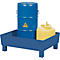 Opvangbak ASECOS, staal, met sokkelvoetjes, 60 lb, B 635 x D 785 x H 268 mm, gelakt of gegalvaniseerd