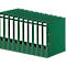 Ordner - A4 - rugbreedte 50 mm - groen - 10 stuks - ons merk Schäfer Shop Select