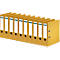 Ordner - A4 - rugbreedte 80 mm - geel - 10 stuks - ons merk Schäfer Shop Select