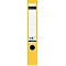 Ordner LEITZ® 1050, DIN A4, Rückenbreite 52 mm, Griffloch, geklebtes Rückenschild, klimaneutral, Hartpappe, 20 Stück, gelb