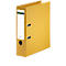 Ordner Schäfer Shop Select, DIN A4, Rückenbreite 80 mm, Griffloch, auswechselbares Rückenschild, Polypropylen, 1 Stück, gelb