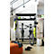 ORDO Flex insteekbaar fiets-/vrijetijdsreksysteem, basisrek, multifunctioneel, B 1060 x D 635 x H 2000 mm, gitzwart RAL 9005