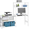 ORDO Home Regalkombination, Grund- und Anbauregal, 6 Fachböden, multifunktional, mobil, B 2070 x T 435 x H 1750 mm, verkehrsweiß RAL 9016