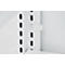 ORDO Home stellingcombinatie, basis- en aanbouwrek, 6 legborden, multifunctioneel, verrijdbaar, B 2070 x D 435 x H 1750 mm, verkeerswit RAL 9016
